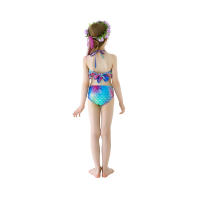 Disfraz de sirena para niños y niñas, traje de baño de fantasía, Bikini de playa sin Monofin - details 7
