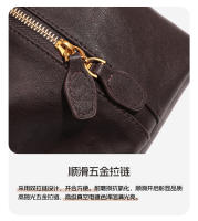 Bolso de mano de cuero suave, nuevo bolso de hombro de gran capacidad para estudiantes universitarios que viajan, bolso de nicho con textura. - details 9