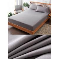 Sábana bajera de algodón con bandas elásticas, fundas de colchón ajustables antideslizantes para cama individual - details 4