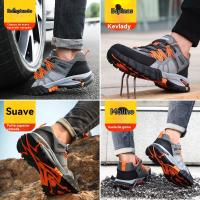 Zapatos de Seguridad Hombre Antiolor 2024 |   Punta de Acero Antipinzamiento · Suela Antiperforación · Aislante 10KV · Transpirable para Verano (Talles 38-46) - details 1