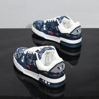 Novedad de verano para hombre, zapatillas deportivas informales versátiles a la moda para parejas, zapatos de lona bordados para papá S91 - details 7