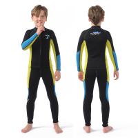 Traje de Neopreno para Niños Traje de Baño Dividido de 2,5mm con Mangas Largas Térmicas, Protección Solar, Surf, Traje de Medusas de Esnórquel - details 2