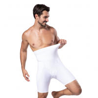 Pantalones moldeadores para hombre Pantalones abdominales fuertes cintura soporte cadera lifting cuerpo ropa interior - details 4