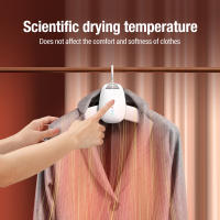 Secador de ropa eléctrico portátil para el hogar y viajes, secador de aire caliente para ropa inteligente, secado de temperatura - details 4