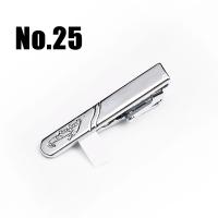 Nuevo Clips para corbata clásicos simples de 4cm, accesorios de Pin diario de Metal para hombre, regalo - details 27