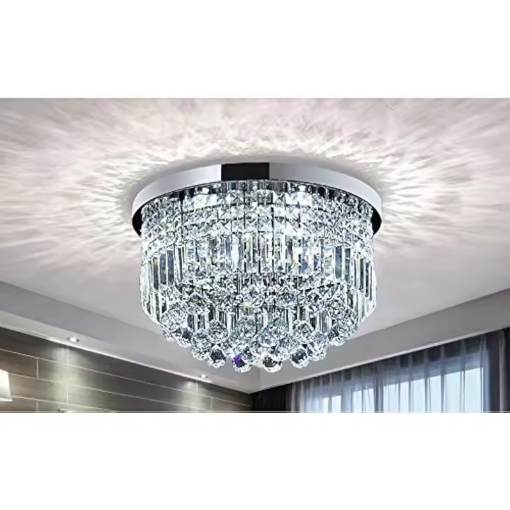 Lámpara de iluminación Lámpara empotrada en el techo Lámpara de techo para el comedor Cuarto de baño Dormitorio Sala de estar E14 Bombillas requeridas - 1