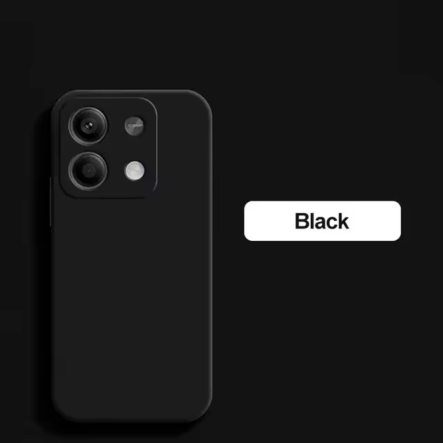 Funda Redmi Note 13 Original de silicona líquida para teléfono Xiaomi Redmi Note 13 Note13 Pro Note13Pro Plus, funda trasera suave - 1