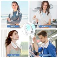 Ventilador Portátil de Cuello Silencioso, miniventilador USB para Oficina, Viajes y Actividades - details 5