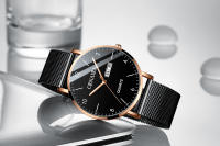 Reloj de cuarzo impermeable reloj luminoso para hombres - details 4