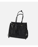 Nueva moda de las mujeres bolso de mano estilo fresco picante aceite cera cuero gran capacidad versátil bolso de hombro mensajero. - details 19