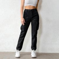 Pantalones Cargo de cintura alta para primavera y otoño con bolsillos Haruku para mujer, novedad en calidad coreana de los años 90 - details 1