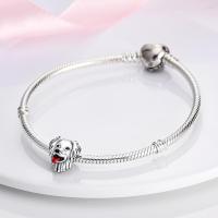 Abalorio Animal Friends en plata de ley con piedra de circón S, pulsera de 3 mm adecuada, regalo perfecto para mujer - details 5
