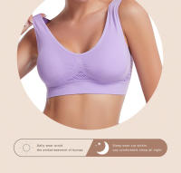 Sujetador deportivo para mujer, talla extra grande hasta 6XL, algodón transpirable, a prueba de golpes, para gimnasio, correr, yoga. - details 14