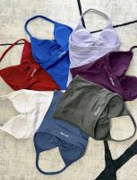 DFYNE-Top de tiras palangre de impacto para mujer, sujetador ajustado con espalda descubierta para yoga y gimnasio, ropa de entrenamiento elástica, top de gimnasio, sujetadores deportivos con cuello halter - details 1