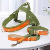 Collar de Cuero de Nylon para Perros Correa de Captura de Mascotas sin Tirón para Perros Pequeños y Grandes Correa de Vestir de Mascotas - details 16
