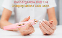 Taladro de uñas profesional - Limas de uñas eléctricas recargables 5 en 1 con accesorios de manicura y pedicura - Kit de limas de uñas eléctricas para salón de uñas y bricolaje en el hogar (hombres y mujeres) - details 4