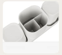 Portaje de Dientes Eléctrico Multifuncional Taza de Baño para Dientes Pareja - details 12