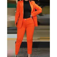 Trajes de pantalón de dos piezas para mujer, ropa de descanso para primavera y otoño, conjuntos a juego de moda sólida, cárdigan, Top, pantalones de tubo, traje para mujer - details 3