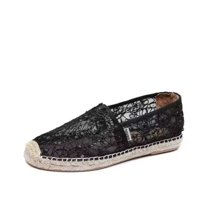 Nuevo Mocassin Homm Cuir Mesh zapatos de lona blancos para mujer producto en oferta precio bajo de marca - 1