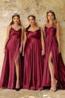 Vestido vaquero tres elegantes para mujer, cuello alto, espalda descubierta, cremallera trasera, estilo formal, moda cómoda 2025 - details 42