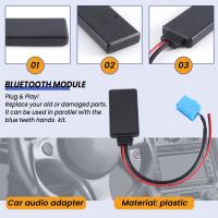 Adaptador de música Aux Blue-Tooth, interfaz inalámbrica, Radio Estéreo, Cable Aux para Alfa Romeo 147, 156, 159, Brera Mito Gt Giulietta - details 3