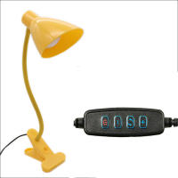 Luz de libro USB regulable de 5W, atenuación de brillo, 3 modos de Color, lámpara de Clip LED para lectura, dormitorio de niños, lámpara de noche de cabecera - details 5