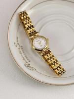 Reloj de Pulsera de Oro Antiguo Estilo Reloj de Mujer de Moda de Alta Gama con Correa de Cuero - details 7