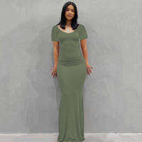 Vestido Largo para Mujer 2025 Correas Estables + Tela Elástica Estilo Moldeado SKIMS - details 21