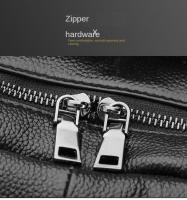 Mochila casual para hombres, mochila de cuero de moda, bolso de computadora de 15,6 pulgadas con patrón de cocodrilo, mochila de viaje - details 13