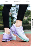 Zapatos transpirables para correr de marca para mujer, zapatos deportivos con cojín de aire para exteriores, zapatillas ligeras, calzado atlético cómodo - details 14