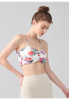 para Mujer Sujetador Deportivo con Espalda Cruzada, Copa Fija, para Fitness, Yoga, Romántico, Casual, Estampado - details 17