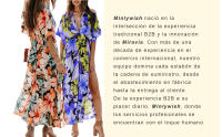 Vestido Midi de Estilo Boho Floral Cuello en V Profundo, Manga Dolman, Volante, Paño de Playa - details 0