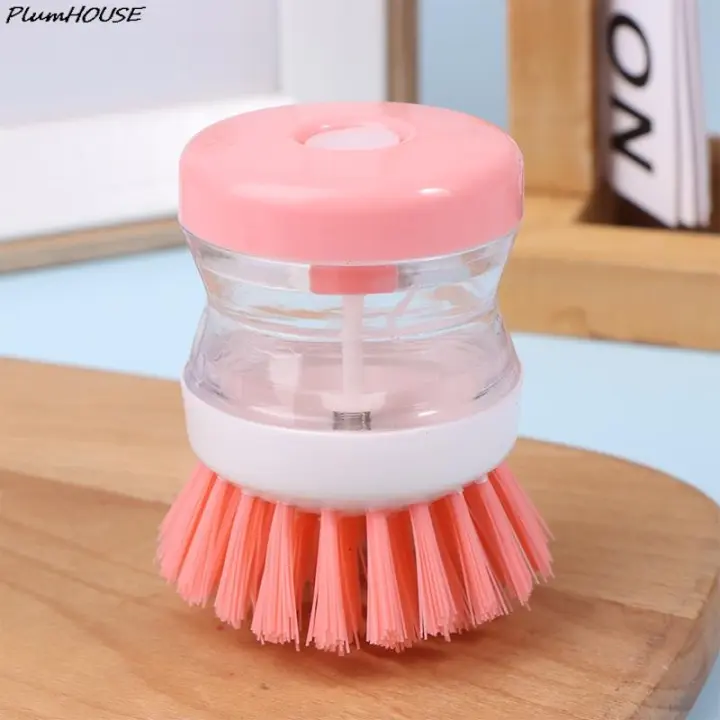 Cepillos automáticos para lavar platos, dispensador de jabón líquido, herramienta de limpieza de cocina, 2 unidades - 1