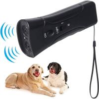 para perros y gatos, dispositivo de entrenamiento antiladridos, entrenador LED ultrasónico con repelente de linterna - details 27