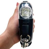 Correa multifuncional para mascotas, linterna LED extensible, retráctil, suministros para caminar al aire libre, 4,5 M - details 12