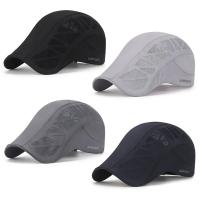 Sombrero de conductor de verano Casual deportivo Vintage, gorras de tenis de moda, boina plana, gorras de malla para hombres, sombrero Gatsby - details 4