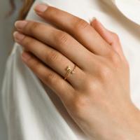 Anillo de Zodiaco Ajustable Miravia Anillo de Constelación con Circonio y Piedra Natal, Regalo Astrológico para Mujer/Hombre, Acero Titanio, 12 Signos del Horóscopo, Anillo Abierto de Moda - details 9