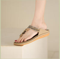 Sandalias planas ligeras y cómodas para mujer, de verano 2025, informales, de moda, para playa, tallas grandes. - details 2