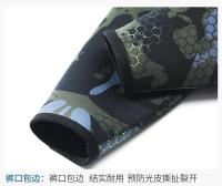 Nuevo traje de neopreno de 5mm con capucha de fisión de manga larga de 3mm 2 piezas de neopreno sumergible traje de neopreno de camuflaje para hombres - details 13