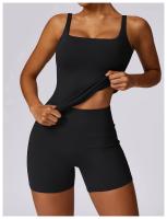 Pantalones Cortos Deportivos para Mujer Leggings de Yoga Correr Transpirables Prueba de Cuada Gimnasio Pantalones Cortos de Fitness Cintura Alta Push Up - details 22