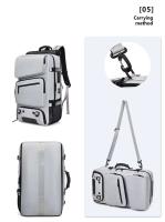 Nuevo Bolso de nailon para ordenador portátil con zapatero, mochila impermeable para viajes de montaña para hombre - details 10