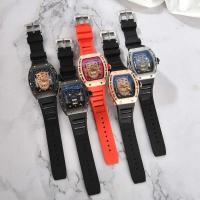 Reloj de Pulsera de Cuarzo de Lujo Automático Diseño Ecológico Oro Resistente al Agua Luminoso - details 7