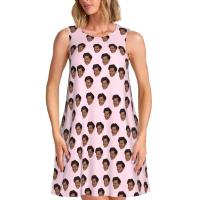 Vestido veraniego suelto personalizado H-Fine e Album S-Styles con estampado de bolsillo, vestido sin mangas para mujer para vacaciones en la playa - details 64