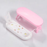 Lámpara UV LED Rosa Blanca Mini Secado Rápido para Gel Herramientas y Equipo de Manicura de Belleza - details 3