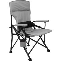 camping plegable acolchada con respaldo alto (negro/blanco) - details 5