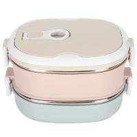 Fiambrera aislada portátil de acero inoxidable, contenedor térmico para alimentos, trabajo para estudiantes y niños - details 1