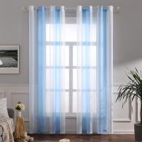 Cortinas opacas para salón, 2 piezas, cortinas aislantes del frío y el calor para dormitorio con pestañas gris claro - details 13