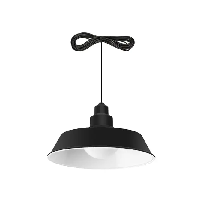 Goeco Lámpara Colgante de Energía Solar Luz Blanca Tradicional para Exteriores Metal Control Remoto - 1