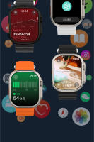 2025 nuevo H15 ultra + Smartwatch 1GB de memoria brújula NFC Bluetooth llamada Chat GPT detección de ritmo cardíaco modo deportivo AMOLED Smartwatch - details 10