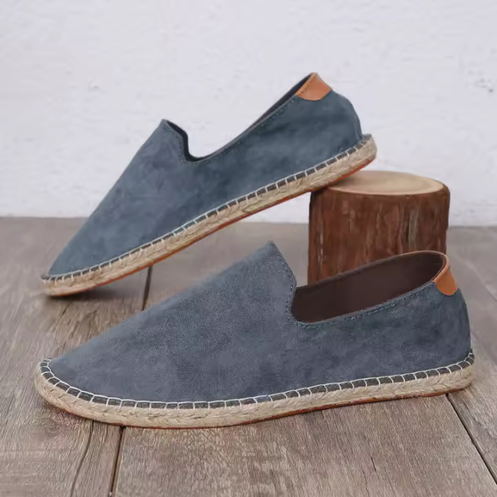 Zapatos de lona para hombre, zapatillas de pescador para exteriores, zapatos informales transpirables de viaje, moda de verano - 1